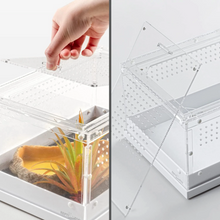 Load image into Gallery viewer, REPTIZOO Two-Way Acrylic Reptile & Insect Enclosure
