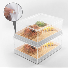 Load image into Gallery viewer, REPTIZOO Two-Way Acrylic Reptile & Insect Enclosure