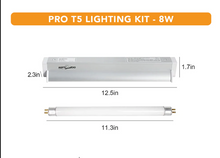 Load image into Gallery viewer, REPTIZOO PRO T5 5.0 UVB LIGHTING KIT