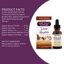 Load image into Gallery viewer, Amber Naturalz Amber Naturalz Life Cell Support: Liver Health - for Pets, 1 Ounce