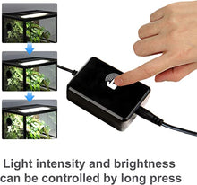 Load image into Gallery viewer, REPTIZOO Terrarium/Aquarium 18" LED Light Hood 15W #LED005-CA