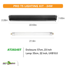 Load image into Gallery viewer, REPTIZOO PRO T5 10.0 UVB LIGHTING KIT