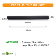 Load image into Gallery viewer, REPTIZOO PRO T5 10.0 UVB LIGHTING KIT