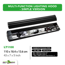 Load image into Gallery viewer, REPTIZOO Multi-Functional Lighting Hood LT Series