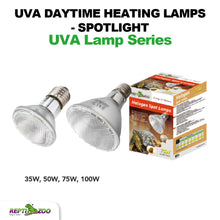 Load image into Gallery viewer, REPTIZOO UVA Halogen Spot Lamps