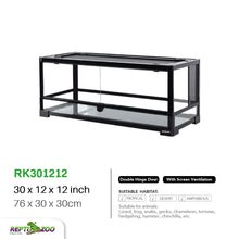 Load image into Gallery viewer, REPTIZOO Knock-Down Glass Terrarium RK Series