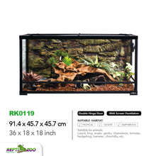 Load image into Gallery viewer, REPTIZOO Knock-Down Glass Terrarium RK Series