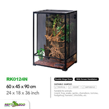 Load image into Gallery viewer, REPTIZOO Knock-Down Glass Terrarium RK Series
