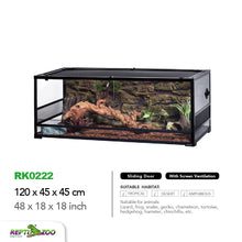 Load image into Gallery viewer, REPTIZOO Knock-Down Glass Terrarium RK Series