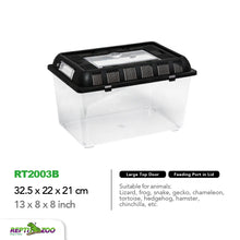 Load image into Gallery viewer, REPTIZOO Plastic Tank RT Series