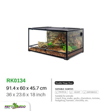 Load image into Gallery viewer, REPTIZOO Knock-Down Glass Terrarium RK Series