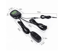 Load image into Gallery viewer, REPTIZOO Digital Dual Hygrometer Controller #THC18-CA