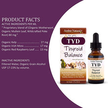 Load image into Gallery viewer, Amber Naturalz TYD - Thyroid Balance - for Pets, 1 Ounce