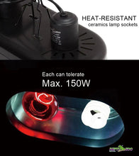 Load image into Gallery viewer, REPTIZOO Combo Dome Lamp Fixture #DRL01