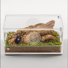 Load image into Gallery viewer, REPTIZOO Acrylic Breeding Enclosure ACR Series (Mantis Feeder)
