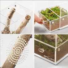 Load image into Gallery viewer, REPTIZOO Acrylic Breeding Enclosure ACR Series (Mantis Feeder)
