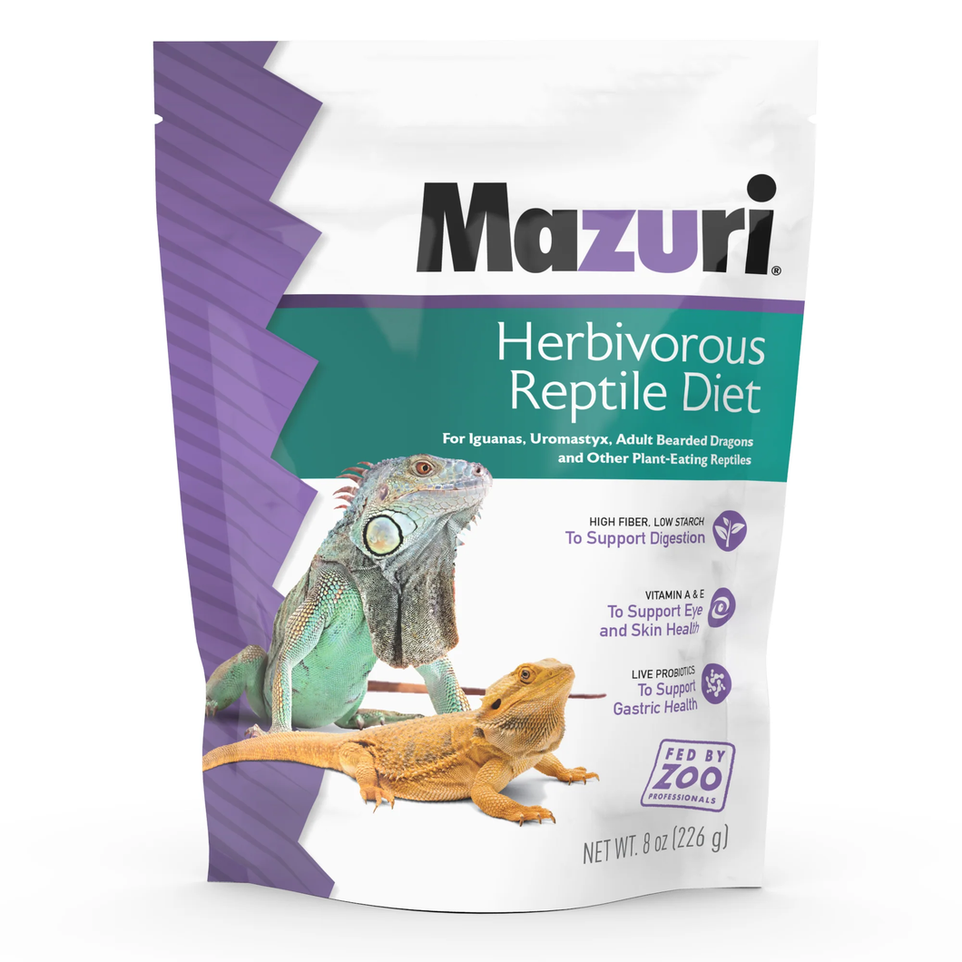 Mazuri Herbivorous Reptile Diet 8oz