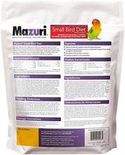 Load image into Gallery viewer, Mazuri Small Bird Diet 56A6
