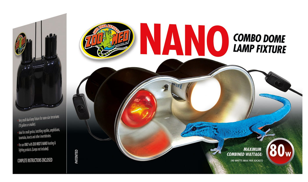 Zoo Med Nano Combo Dome Lamp Fixture - 80 W Max LF-36
