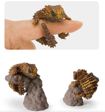 Load image into Gallery viewer, (Gashapon) Bandai - The Diversity Of Life On Earth Yubimaki Collection Armadillo Girdled Lizard &amp; Ball Python
