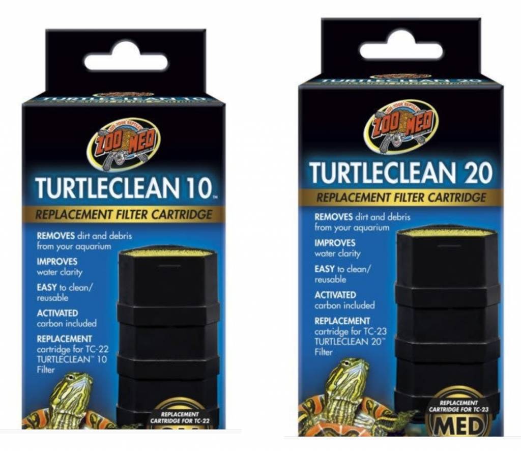 ZOO MED TURTLECLEAN 10 & 20 REPLACEMENT CARTRIDGE