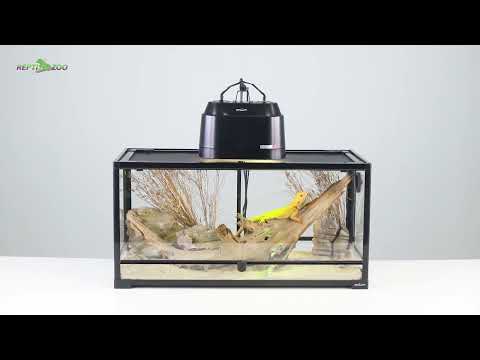 REPTIZOO Double Dome Lamp Fixture 2-in1 DRL04