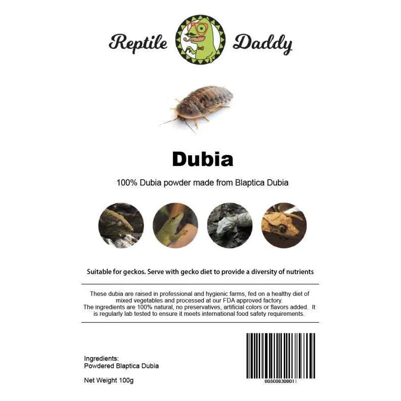 Reptile Daddy Dubia Powder 100g