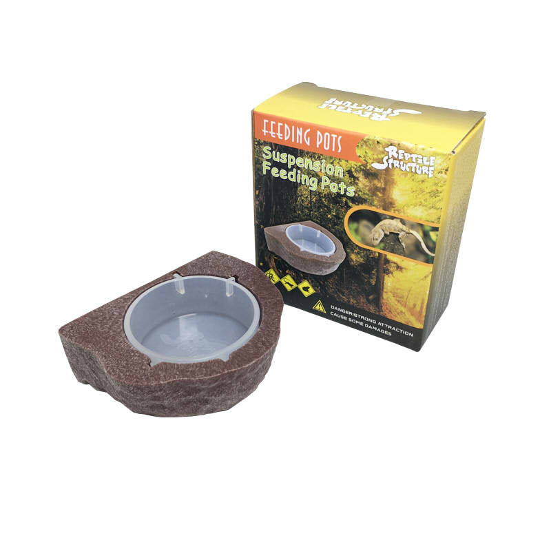 REPTILE STRUCTURE Magnetic Feeding Dish