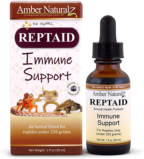 Amber Naturalz Reptaid: Regular strength. For animals 250 grams OR SMALLER