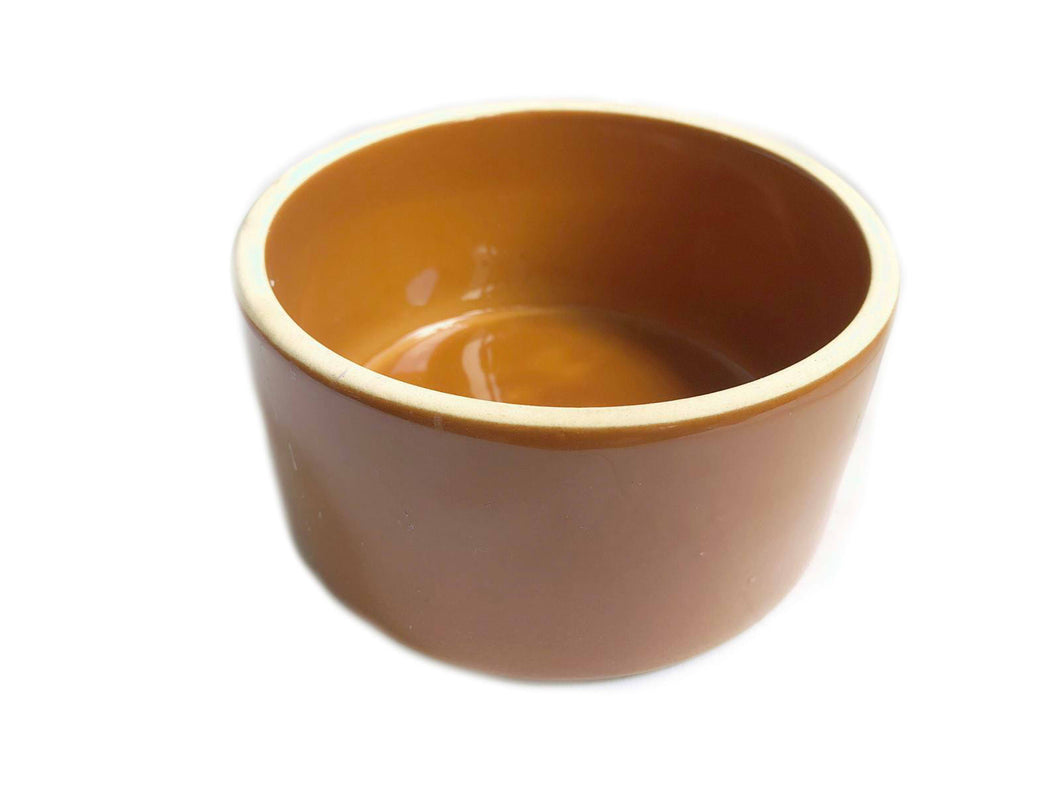 Water Dish 13 x 6.5cm (Brown)