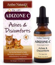 Load image into Gallery viewer, Amber Naturalz Adizone C: Aches &amp; Discomforts - for Cats, 1 Ounce
