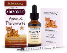 Load image into Gallery viewer, Amber Naturalz Adizone C: Aches &amp; Discomforts - for Cats, 1 Ounce

