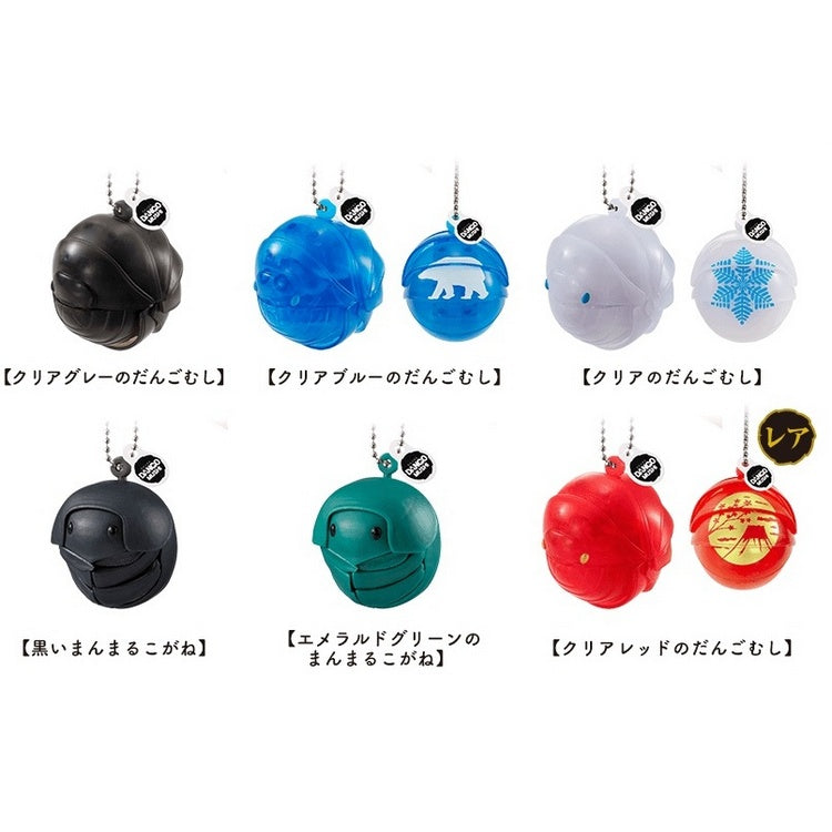 Gashapon) Dango Mushi - Winter Color Isopod Complete Set of 6