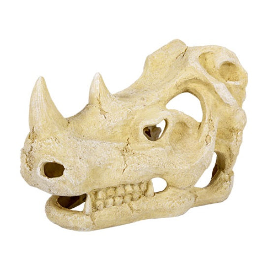 REPTIZOO Rhino Skull Hide Cave #ERS35L