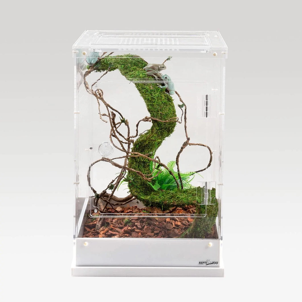 REPTI ZOO Two-Way Acrylic Reptile & Insect Enclosure 12
