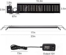 Load image into Gallery viewer, REPTIZOO Terrarium/Aquarium 18&quot; LED Light Hood 15W #LED005-CA
