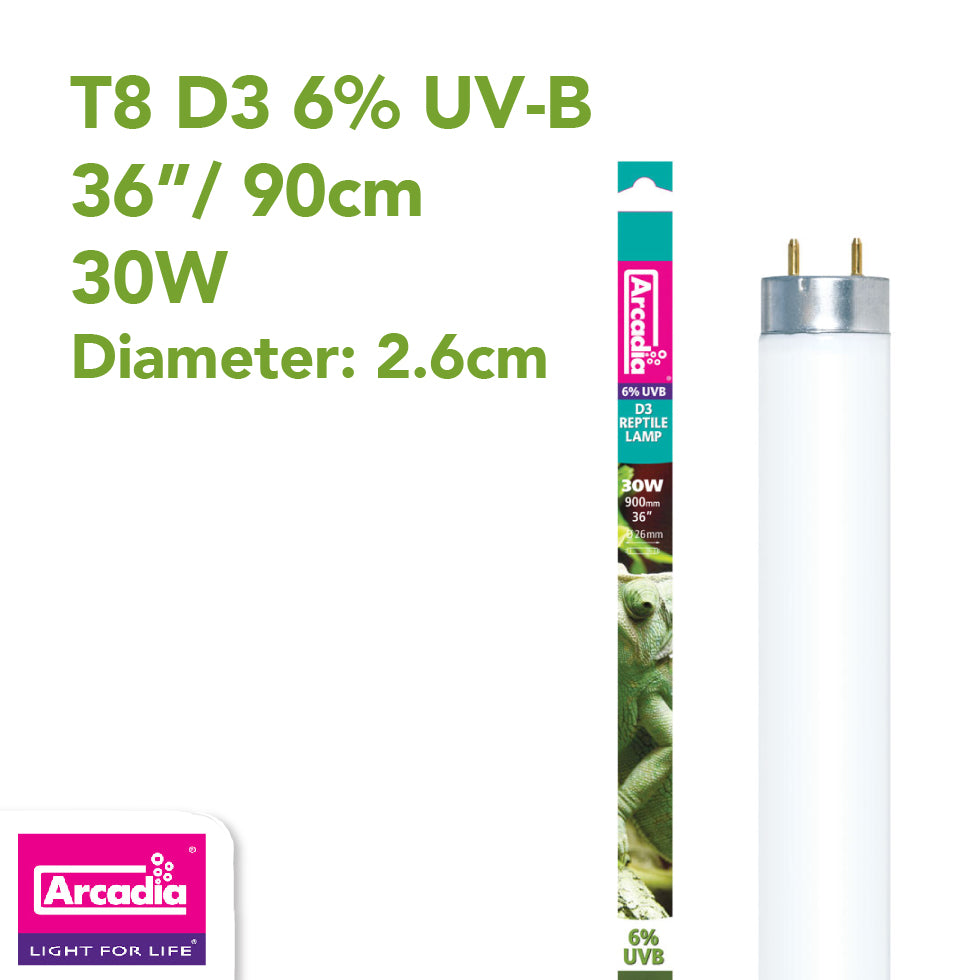 ARCADIA T8 D3 6 UVB