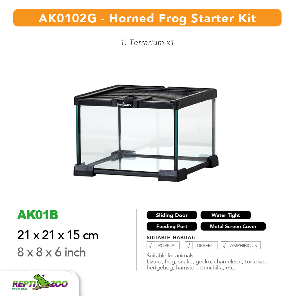 REPTIZOO Horned Frog Starter Kit