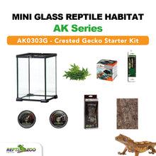 Load image into Gallery viewer, REPTIZOO Crested Gecko Starter Kit 8 x 8 x 12

