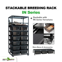 Load image into Gallery viewer, REPTIZOO Aluminum Stackable Breeding Rack
