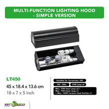 Load image into Gallery viewer, REPTIZOO Multi-Functional Lighting Hood LT Series
