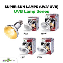 Load image into Gallery viewer, REPTIZOO Super Sun UVB/UVA Mercury Vapour Bulb
