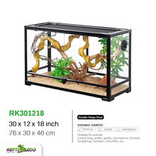 Load image into Gallery viewer, REPTIZOO Knock-Down Glass Terrarium RK Series
