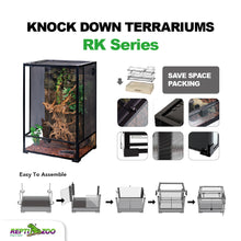 Load image into Gallery viewer, REPTIZOO Knock-Down Glass Terrarium RK Series
