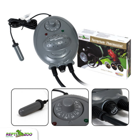 REPTIZOO - Digital Simple Rotation Thermostat 1200w max (THC24)