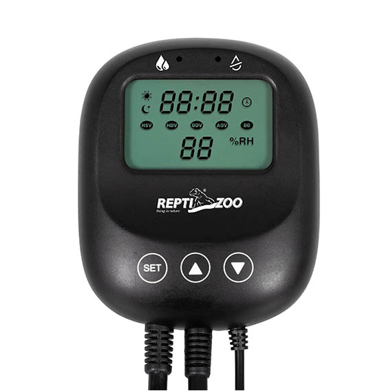 REPTI ZOO 360 Rotation Mini Digital Thermo-Hygrometer Reptile