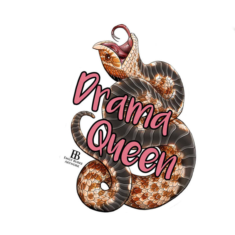 EMILY BURKE Drama Queen - Sticker