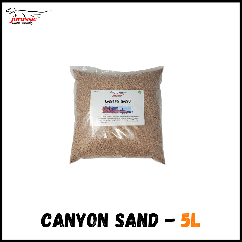 Jurassic Canyon Sand - 5L Poly Bag