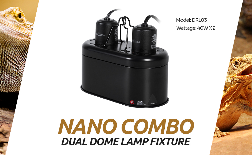 Nano combo dome lamp fixture deals