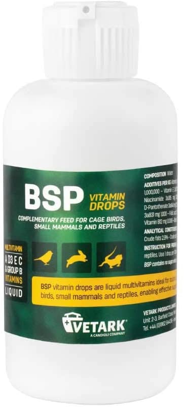 VETARK BSP Vitamin Drops For Reptiles 50ml